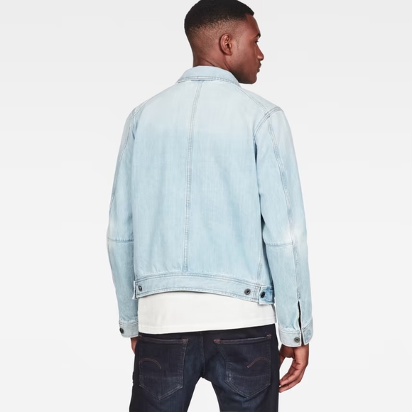 G-Star Raw D-Staq Denim Jacket Size Medium - Picture 2 of 14